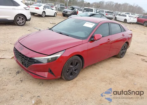2021 Hyundai Elantra Sel z USA, uszkodzony, nr VIN KMHLS4AGXMU064275